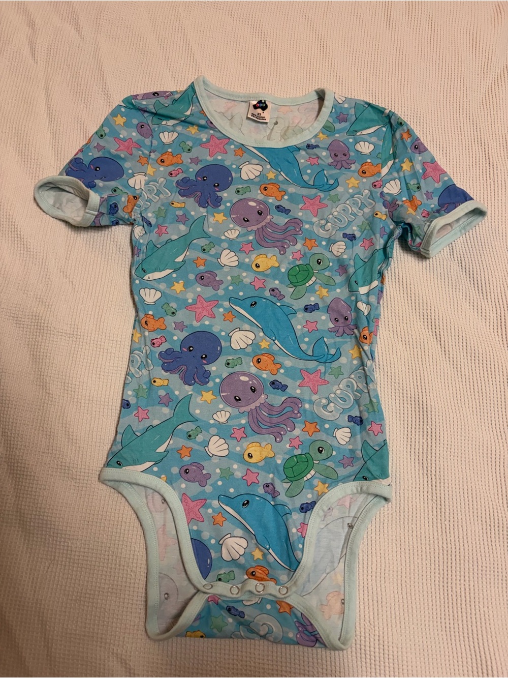 ODU sea creature adult onesie